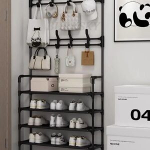 Multi-Layer Shoe Rack Coat Rack Storage & DIY Clothes Hanger